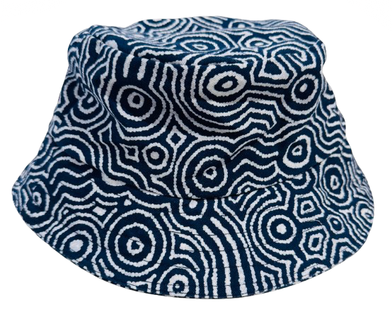 Navy Water Dreaming Bucket Hat