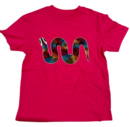 Rainbow Serpent Big Kids T-shirt