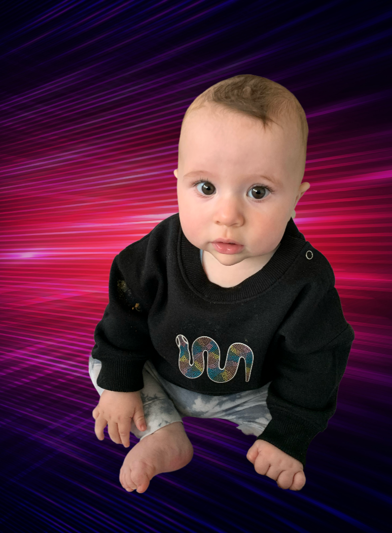 Rainbow Serpent Baby Jumpers