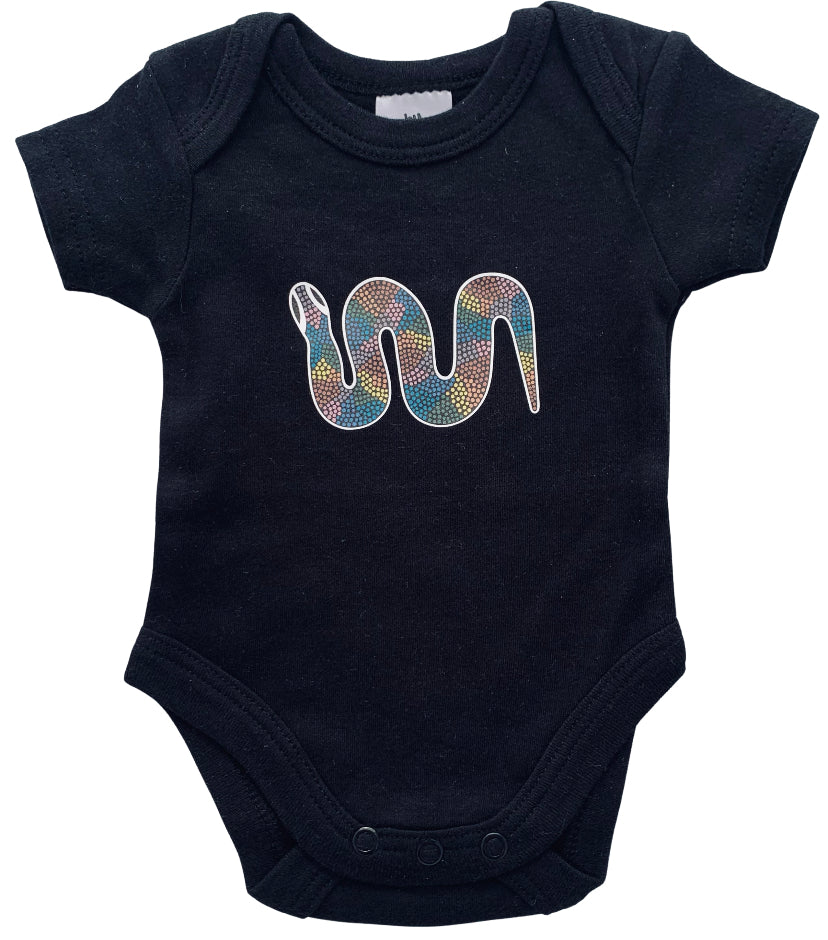 Rainbow Serpent Short Sleeve Bodysuit