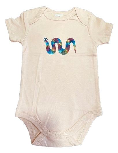 Rainbow Serpent Short Sleeve Bodysuit