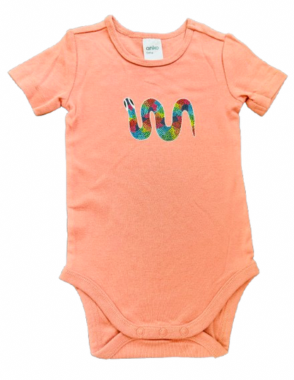 Rainbow Serpent Short Sleeve Bodysuit