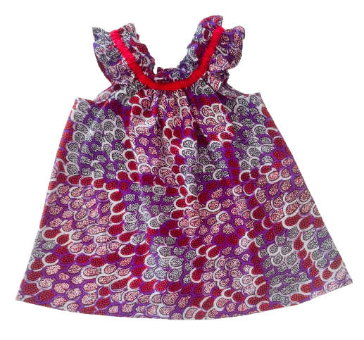Cindy Wallace Ruffle Dress