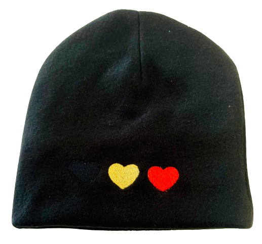 Kids Flag Hearts Beanie