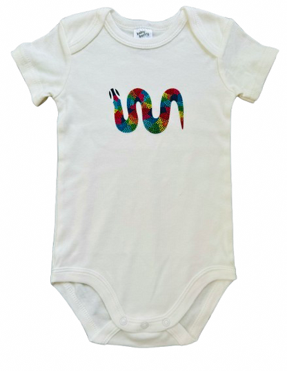 Rainbow Serpent Short Sleeve Bodysuit