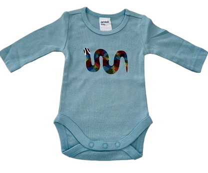 Rainbow Serpent Long Sleeve Bodysuit