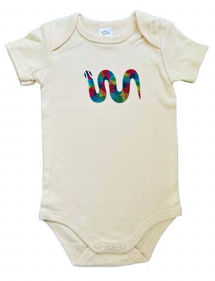 Rainbow Serpent Short Sleeve Bodysuit