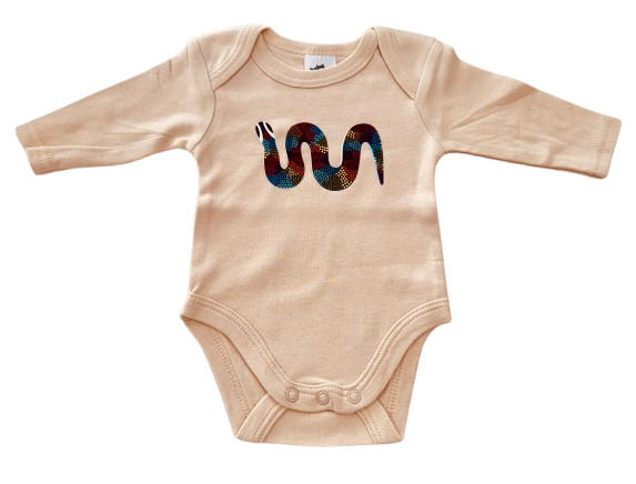 Rainbow Serpent Long Sleeve Bodysuit