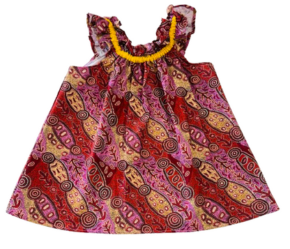 Fire Country Dreaming Ruffle Dress