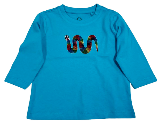 Rainbow Serpent Kids Long Sleeve Tshirt
