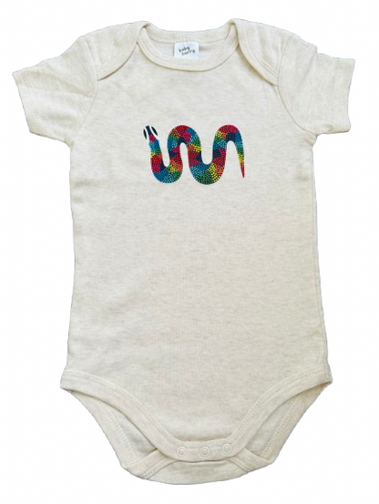 Rainbow Serpent Short Sleeve Bodysuit