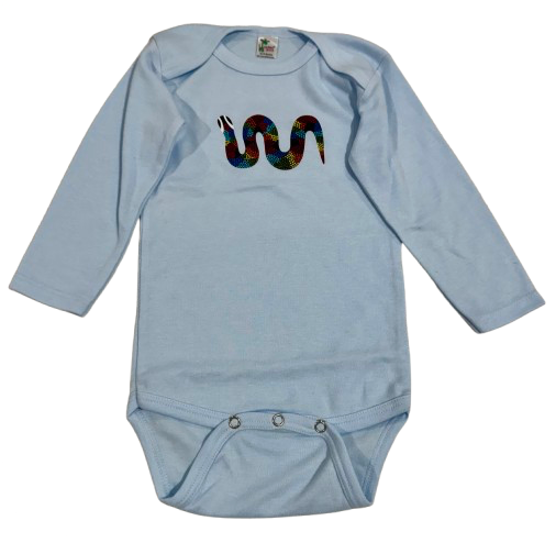 Rainbow Serpent Long Sleeve Bodysuit