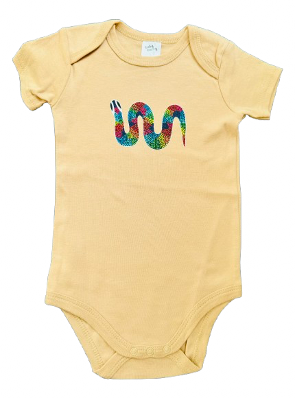 Rainbow Serpent Short Sleeve Bodysuit