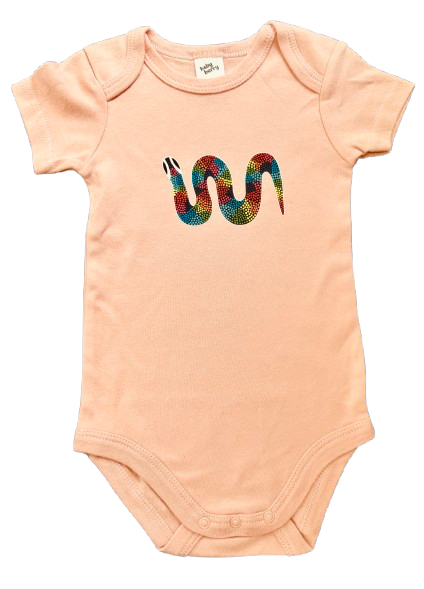 Rainbow Serpent Short Sleeve Bodysuit