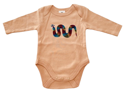 Rainbow Serpent Long Sleeve Bodysuit