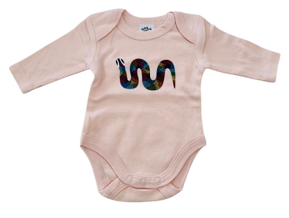 Rainbow Serpent Long Sleeve Bodysuit