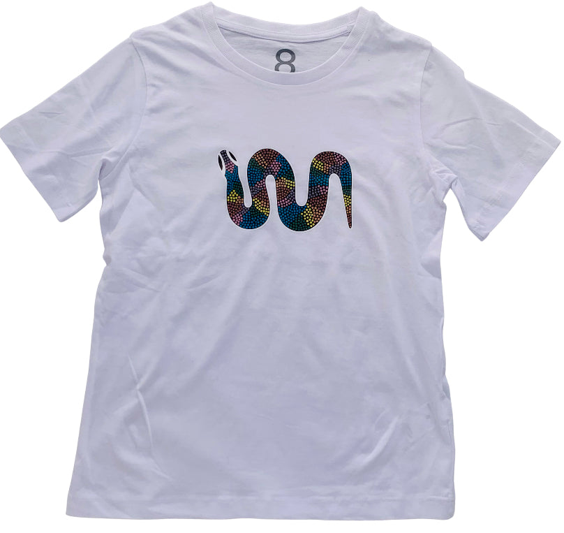 Rainbow Serpent Big Kids T-shirt
